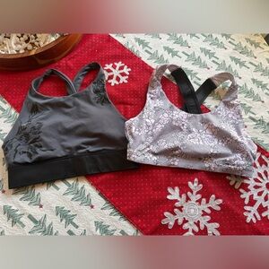 Lot of 2 Fabletics sports bras